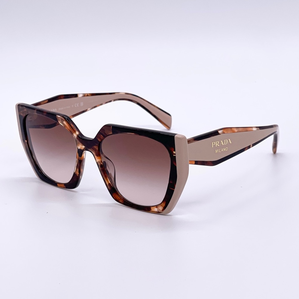 NEW PRADA PR15WS 01R0A6 WOMEN SUNGLASSES PRADA SPR 15W BROWN PRADA PR 15…